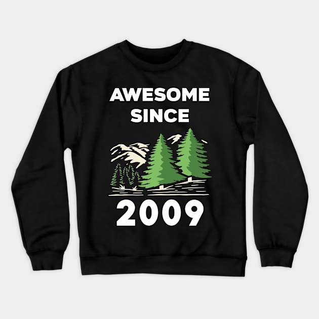 Year Tree 2009 Crewneck Sweatshirt by rosenbaumquinton52